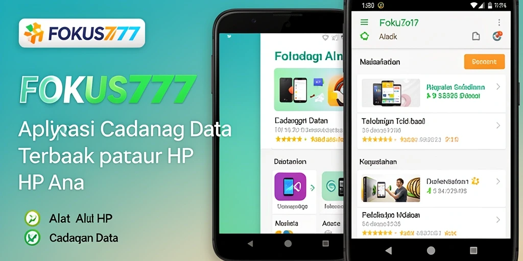 Antarmuka FOKUS777 yang sederhana dan efektif untuk cadangan data.