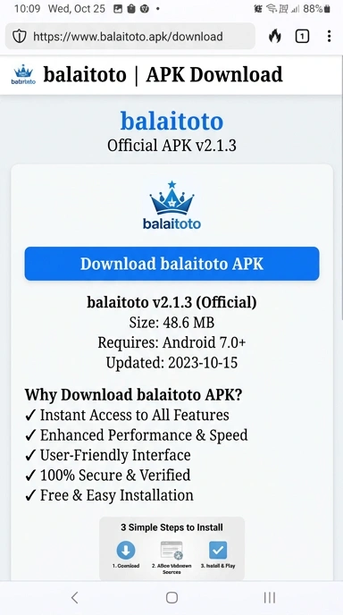 Unduh APK balaitoto untuk Android dengan mudah