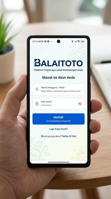Panduan Masuk Akun Balaitoto untuk Pengguna Android
